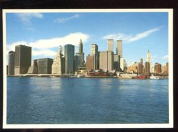 CPM Neuve Etats Unis East River And Downtown NEW YORK Skyline - Panoramic Views