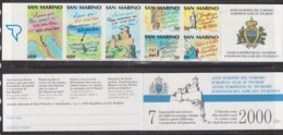 San Marino 1990 European Tourism Year Booklet ** Mnh (44999A) - Cuadernillos