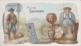 Chromos - Chocolat Suchard - Métiers Histoire Poterie Porcelaine - Pays Espagne - N° 5 - Suchard