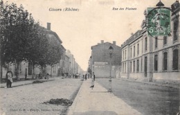 Givors         69        Rue Des Plaines     . Publicité Chocolat Menier            ( Voir Scan) - Givors