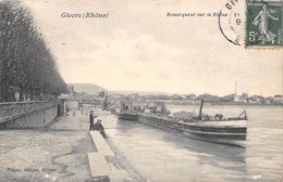 Givors         69        Remorqueur Sur Le Rhône           ( Voir Scan) - Givors