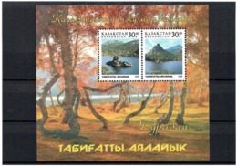 Kazakhstan 1998 . Nature (Burabai). S/S Of 2v X 30.oo.    Michel # BL 14 - Kazakhstan