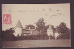 CPA A Identifier Carte Photo RPPC Circulé La Bernière - A Identificar