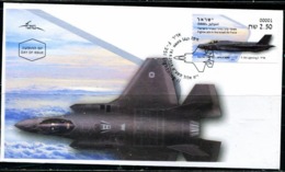 XC0945 Israel 2019 Defence Force Air Force Fighter F35 FDC MNH - Unused Stamps (without Tabs)