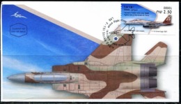 XC0947 Israel 2019 Defence Force Air Force F15I Falcon Fighter FDC MNH - Neufs (sans Tabs)