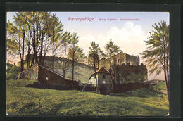 AK Burg Kynast, Gesamtansicht - Schlesien