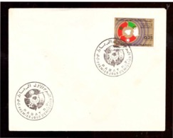 Maroc. Enveloppe 1er Jour. 1973. Cellule De Coordination Des Postes Et Télécommunications Jolis Cachets. Enveloppe Mince - Poste