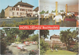 AK Bad Hersfeld Hotel Herda Nachtigallenstraße 4 A Eichhofstraße Gerwigstraße Abteiweg Am Kurpark Im Stift Stiftsruine - Bad Hersfeld