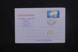 NOUVELLES HÉBRIDES - Aérogramme De Longana Pour Le Royaume Uni En 1970 , Affranchissement Plaisant - L 45456 - Storia Postale