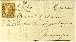 PC 3220 / N° 1 Belles Marges Càd T 15 GUINGAMP (21) Cursive 21 / St Nicolas / De-Pelem Sur Devant De Lettre. - TB. - 1849-1850 Ceres