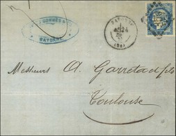 GC 359 / N° 44 Belles Marges Càd T 17 BAYONNE (64) Sur Lettre Pour Toulouse. 1864. - TB / SUP. - R. - 1870 Ausgabe Bordeaux