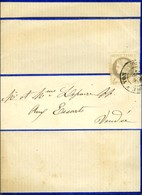 Càd LA ROCHE-S-YON (79) / N° 52 Sur Double Imprimé Complet Sous Bande Adressé Aux Essarts. 1872. - TB / SUP. - R. - 1871-1875 Ceres