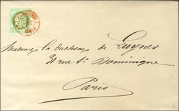 Cachet Rouge Des Imprimés PP / N° 53 Sur Imprimé Complet Adressé Localement. 1874. - SUP. - 1871-1875 Ceres