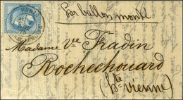 Càd PARIS / R. CARDINAL LEMOINE 7 NOV. 70 Sur Lettre Pour Rochechouard. Au Verso, Càd D'arrivée 11 NOV. 70. LE GIRONDE C - Krieg 1870