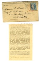 Càd Rouge PARIS SC 12 NOV. 70 / N° 29 Sur Gazette Des Absents N° 7 + Supplèment Pour Nantes. Au Recto, Càd De Passage LU - War 1870