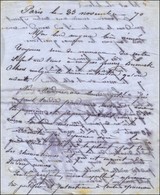 Lettre Autographe D'Alfred Roseleur, Inventeur Des Papillons Des Gravilliers, Adressée à Sa Femme Le 23 Novembre 1870, P - Krieg 1870