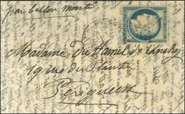 Etoile 3 / N° 37 Càd PARIS / PL. DE LA MADELEINE 5 DEC. 70 Sur Lettre Pour Périgueux, Au Verso Càd D'arrivée (date Illis - Guerra Del 1870