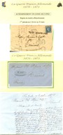 Lot De 16 Lettres + 2 Devants De La Guerre De 1870. - TB. - War 1870