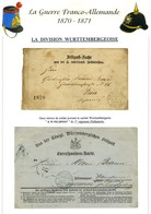 Lot De 11 Lettres Avec Càd FELDPOST De La Division Wurtembourgeoise Et De L'Armée D'occupation. - TB. - Krieg 1870