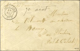 Càd ARMEE DU RHIN / Bau P 15 AOUT 70 Sur Lettre En Franchise Militaire Pour Flechin (Pas De Calais). - TB. - Guerre De 1870