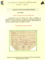 Lot De 23 Lettres Adressées Ou En Provenance De Prisonniers De Guerre. Bel Ensemble. - Guerra De 1870
