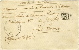 Cachet 16e CORPS / B.C. + P.P. Sur Lettre Adressée En Franchise à La Jarrie, Au Verso Càd D'arrivée 7 NOV. 70. - SUP. - Krieg 1870