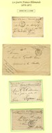 Lot De 30 Lettres + 7 Documents Militaires. Bel Ensemble. - TB. - Krieg 1870