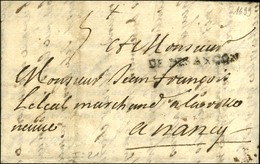 DE BESANÇON (L N° 2) Sur Lettre Avec Texte Daté 1699. - TB. - R. - ....-1700: Precursors