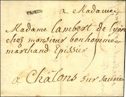 TROYES (L N°2) Sur Lettre Avec Texte Daté. 1723. - TB / SUP. - 1701-1800: Precursores XVIII