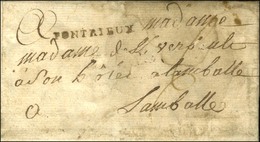 PONTRIEUX (L N° 1) Sur Lettre Avec Texte Daté 1781. - TB. - 1701-1800: Vorläufer XVIII