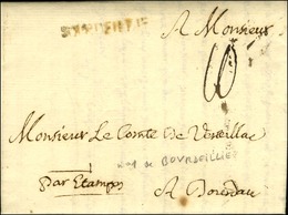 BOURDEILLE (L N° 1) Sur Lettre Avec Texte Daté 1766. - TB. - 1701-1800: Precursores XVIII