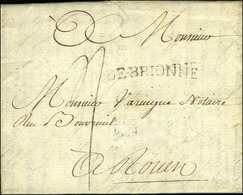 DE.BRIONNE (L N° 3) Sur Lettre Avec Texte Daté 1772. - TB / SUP. - 1701-1800: Precursors XVIII