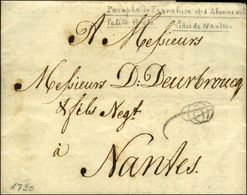 Lettre Avec Texte Daté De Nantes Le 1er Mai 1790 Adressée Localement. Au Recto, Paraphe De Franchise De La Petite Poste  - 1701-1800: Precursors XVIII