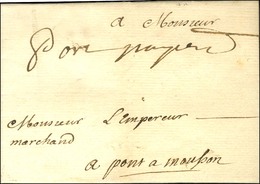 '' Port Payé '' (L N° 20) Sur Lettre Avec Texte Daté De Metz Le 13 Août 1735 Pour Pont à Mousson. - SUP. - 1701-1800: Precursores XVIII