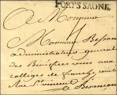 PORT S SAONE (L N° 1) Sur Lettre Avec Texte Daté De Confracourt Le 31 Août 1770. - SUP. - 1701-1800: Precursores XVIII
