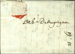 '' Deb De Draguignan '' Sur Lettre Avec Texte Daté 1788. - TB. - 1701-1800: Precursors XVIII