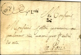 Lettre En Port Payé A / 8 + 7e Lvée + Quantième. 1762. - TB / SUP. - 1701-1800: Precursori XVIII