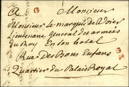 Lettre En Port Payé G Rouge + G / 54 Rouge. 1777. - TB / SUP. - 1701-1800: Precursores XVIII