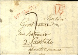 VILLEJUIF (R) Sur Lettre Avec Texte Daté De Gentilly. 1819. - TB / SUP. - R. - 1701-1800: Precursores XVIII