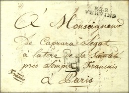 P.2.P. / VERVINS Sur Lettre Avec Texte Daté. 1806. - SUP. - 1801-1848: Vorläufer XIX