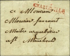 7 / CHARLEVILLE Rouge Sur Lettre Avec Texte Daté Du 5 Mars 1792 (bureau Ouvert De Janvier à Avril 1792). - TB. - R. - 1801-1848: Precursori XIX