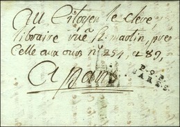 P.9.P. / BAR-S-S Sur Lettre Avec Superbe Texte Daté. An 3. - SUP. - 1801-1848: Vorläufer XIX