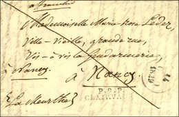 P.9.P / CLAIRVAUX Sur Lettre Avec Texte Daté. 1829. - TB / SUP. - 1801-1848: Precursors XIX