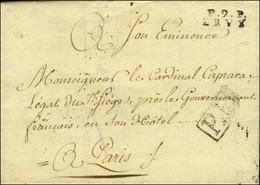 P.9.P. / ERVY Sur Lettre Avec Texte Daté. 1806. - TB / SUP. - 1801-1848: Vorläufer XIX