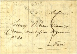 9 / MUSSY-S-SEINE (NR Tardif De Mussy L'Evêque) Sur Lettre Avec Texte Daté De Champagny Le 11 Mars 1824. - SUP. - 1801-1848: Precursors XIX