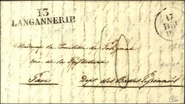13 / LANGANNERIE Dateur A. 1828. - SUP. - 1801-1848: Vorläufer XIX
