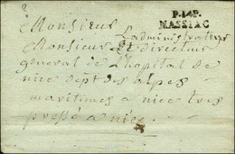 P. 14. P. / MASSIAC Sur Lettre Avec Texte Non Daté. - TB / SUP. - 1801-1848: Precursores XIX