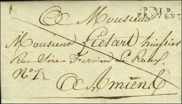 P.61.P. / FREVENT Sur Lettre Avec Texte Daté. 1824. - TB / SUP. - 1801-1848: Precursori XIX