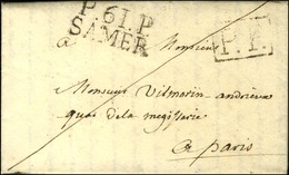 P.61.P. / SAMER Sur Lettre Avec Texte Daté. 1810. - SUP. - 1801-1848: Vorläufer XIX