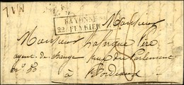 Cachet D'essai Encadré BAYONNE 64 / 22 FEVRIER 1828. - TB. - R. - 1801-1848: Precursori XIX